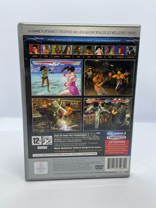 Tekken 4 PS2 Po Angielsku Kompletna