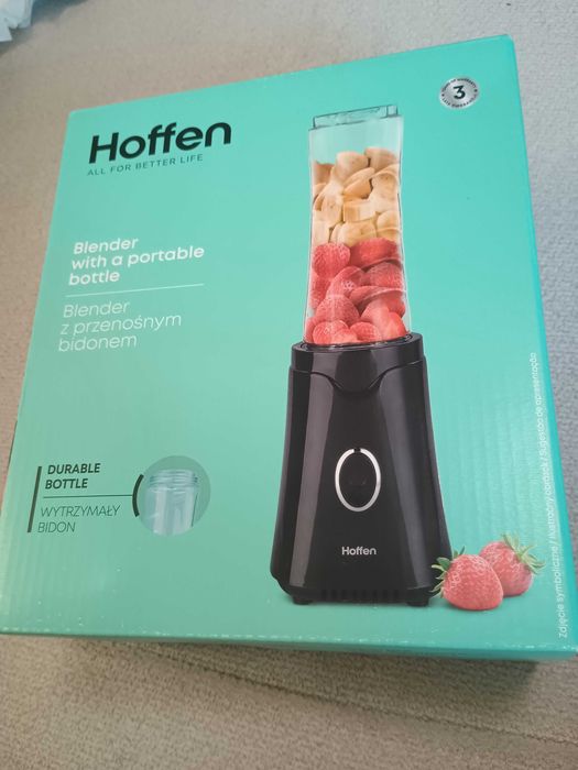 Blender z przenośnym bidonem, nowy