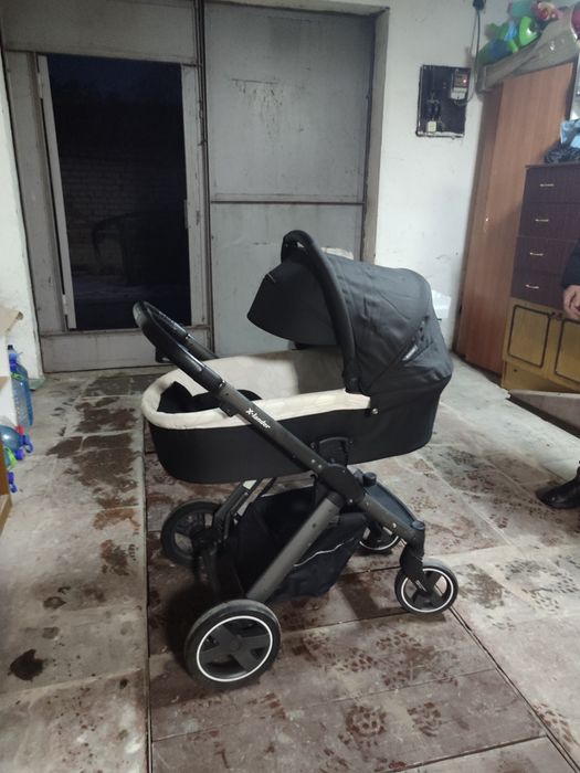 Коляска 2 в 1 стан тверда чітвірка