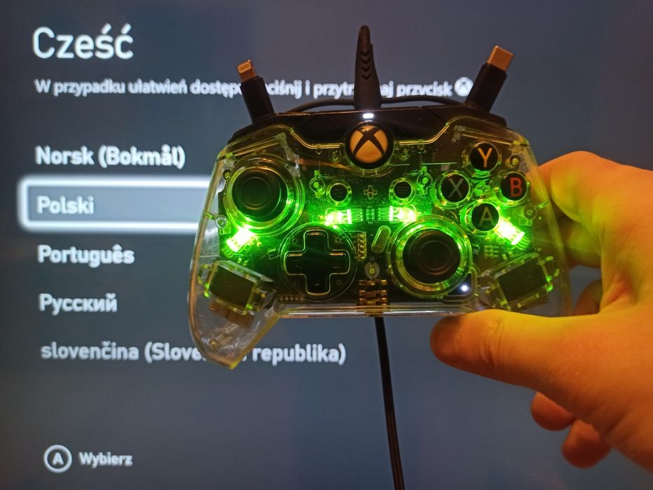 Konsola Xbox One 500GB plomba pad + kilka gier!