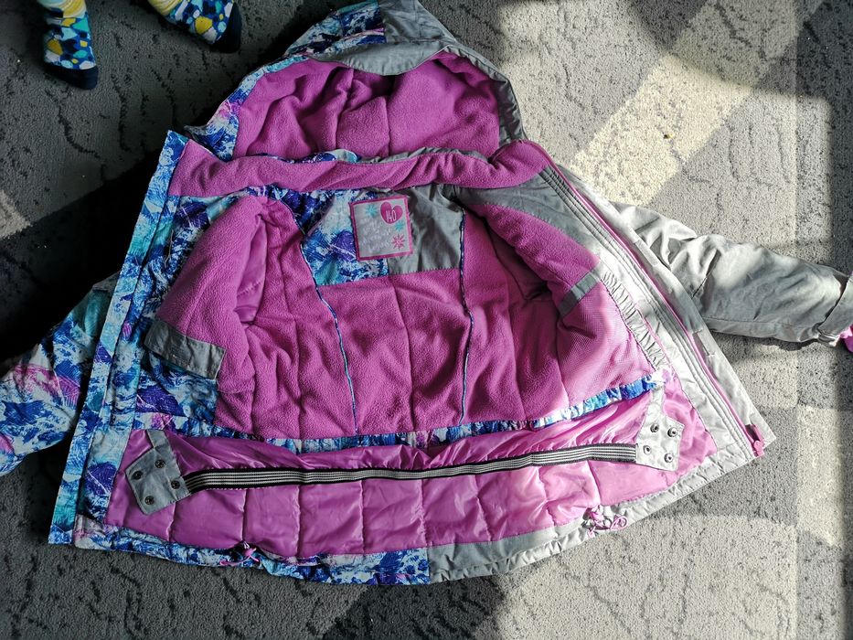 Kurtka zimowa na śnieg sanki 140-146