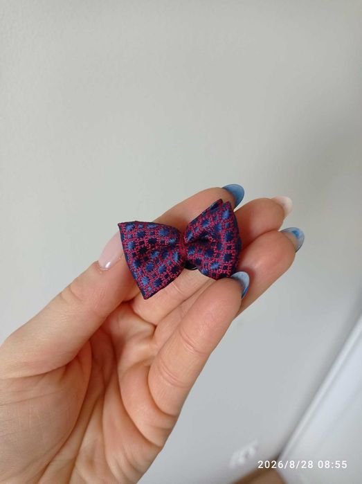 Mini mucha przypinka do klapy marynarki elegant suit accessory mini bow tie lapel pin brooch Recman