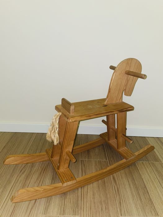 Cavalinho - Baloiço - Madeira - Artesanal