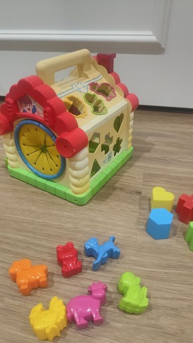 Domek, sorter klocków