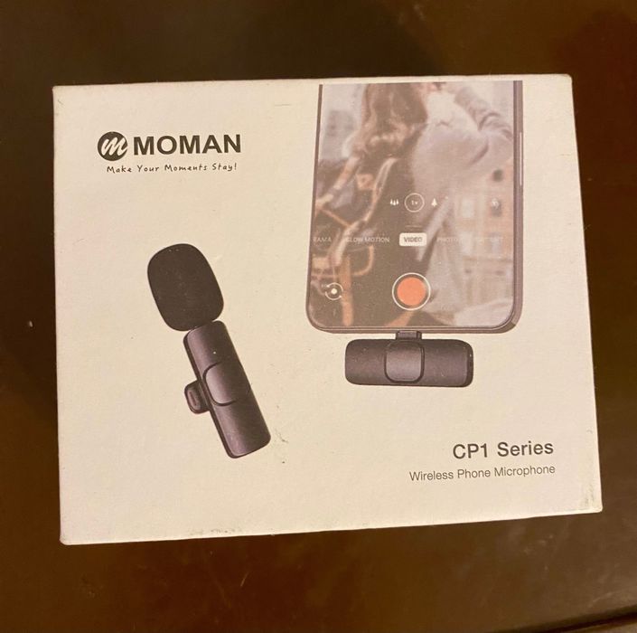 Bezprzewodowy mikrofon nowy