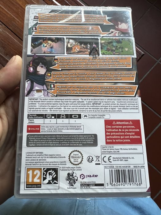 Zangeon nintendo switch