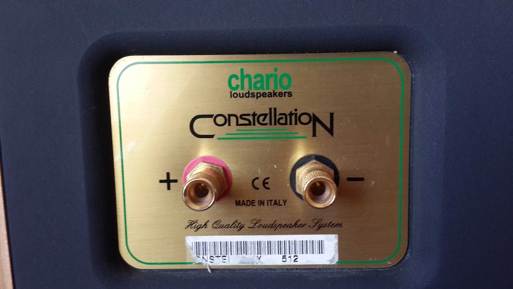 Колонки Chario Constellation Lynx + стійки  , дизайн Sonus Faber