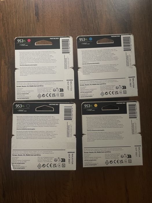 Картриджі HP 953 XL. Комплект