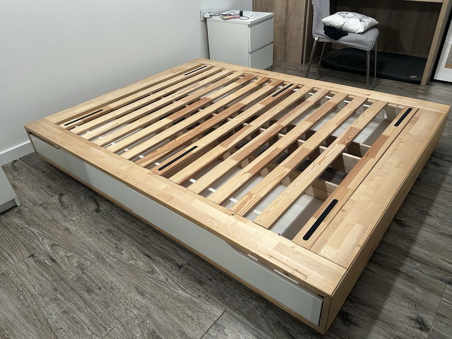 Łóżko drewniane ikea 160x200 (Rezerwacja)