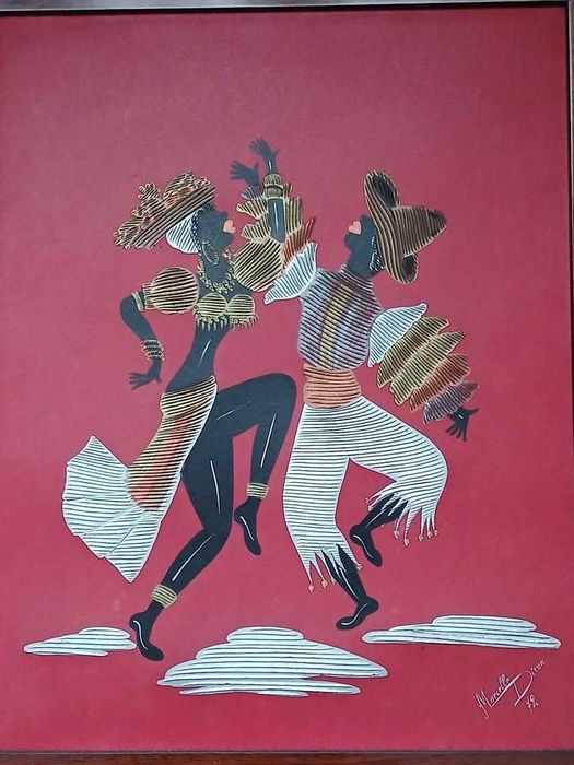 Quadro Original Arte Africana