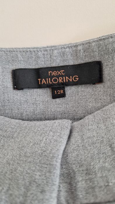 Wiosenne, letnie, jasno szare spodnie Next 40/42.