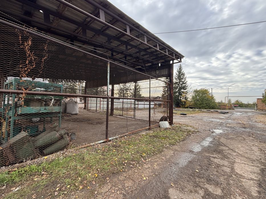 Продаж перша лінія  300квт площа 1020м2 земля 1.81га залізн.гілка