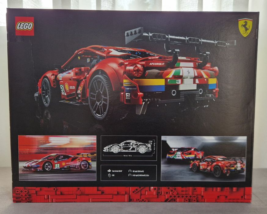 LEGO TECHNIC 42125 "Ferrari 488 GTE AF CORSE #51"