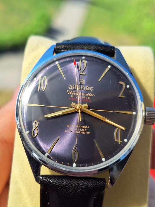 Atlantic Worldmaster 21jewels Unitas