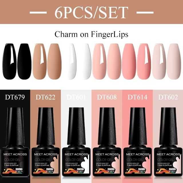 conjuntos de vernizes de gel 3€