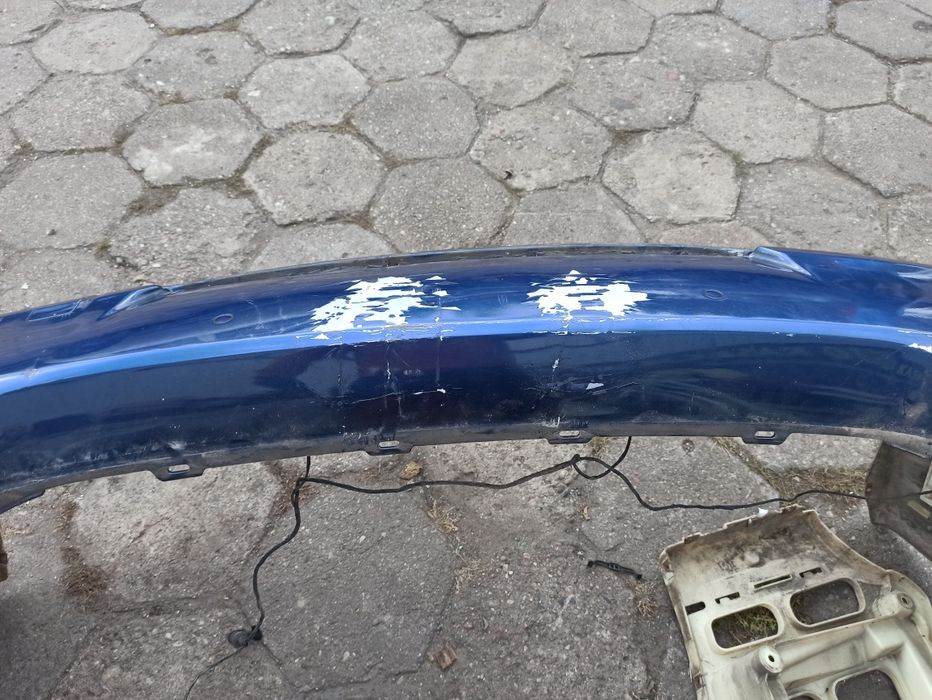 BMW e90 zderzak tył m pakiet 381 Le Mans blau metallic tanio