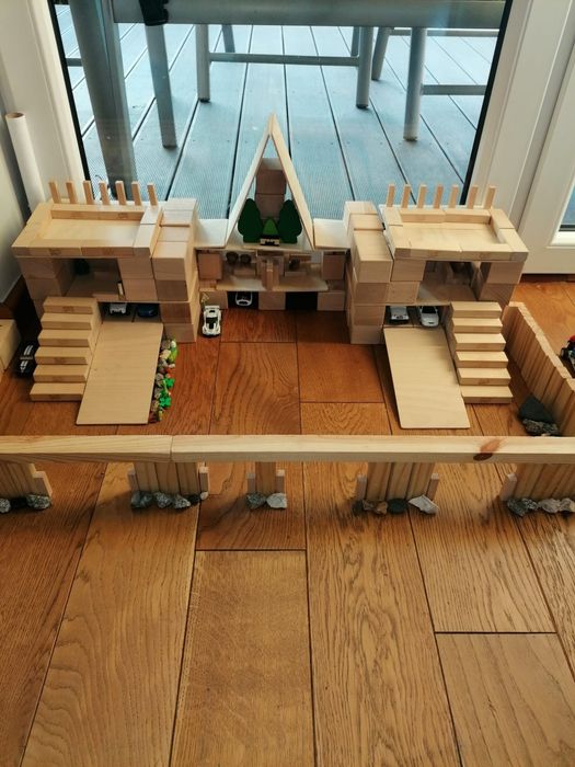 Just blocks klocki drewniane 25kg 900elementuw