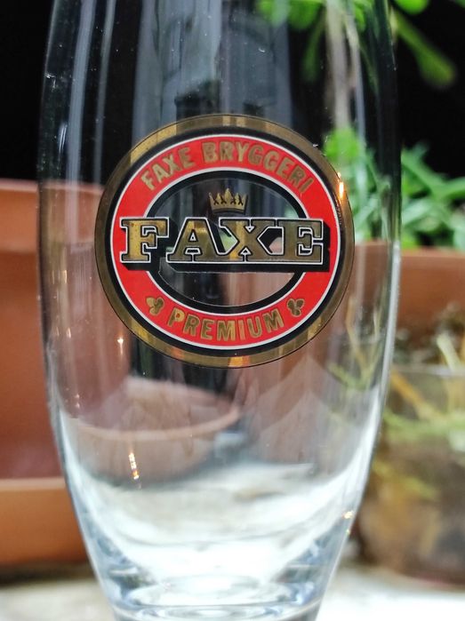 Copo cerveja Faxe Premium (Dinamarca)