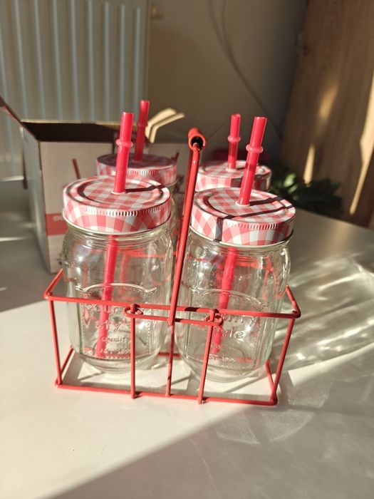 Zestaw słoików do picia Duka