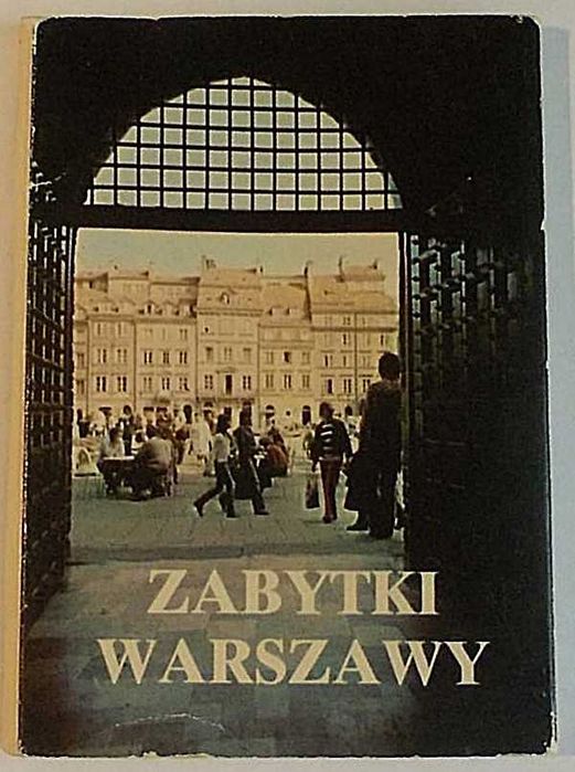 Zabytki Warszawy - mini widokówki - z PRL