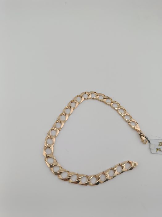 Złota Bransoletka Pancerka Pr.585 14K Nowa 21cm