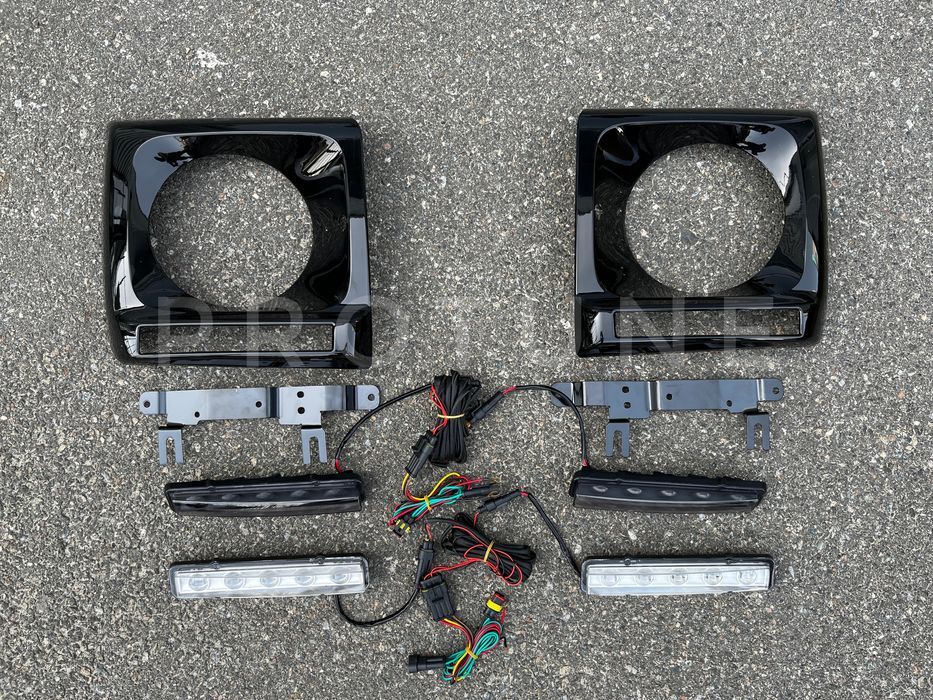 Диоди ДХО ПТФ ОЧКИ Mercedes W463 AMG G63 Брабус