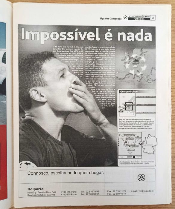 F.C.Porto - Os maiores - Vitória frente ao Corunha (0-1) Liga dos Campeões - 2003-04