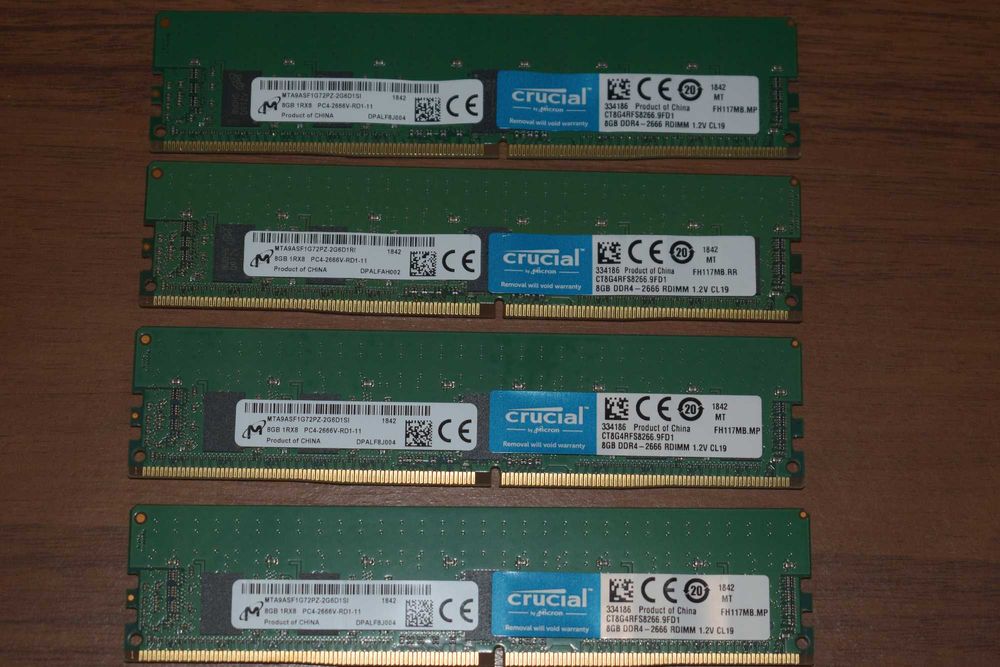 DDR4 Samsung 16GB 2RX4 PC4-2666V-RB2-12 для сервера