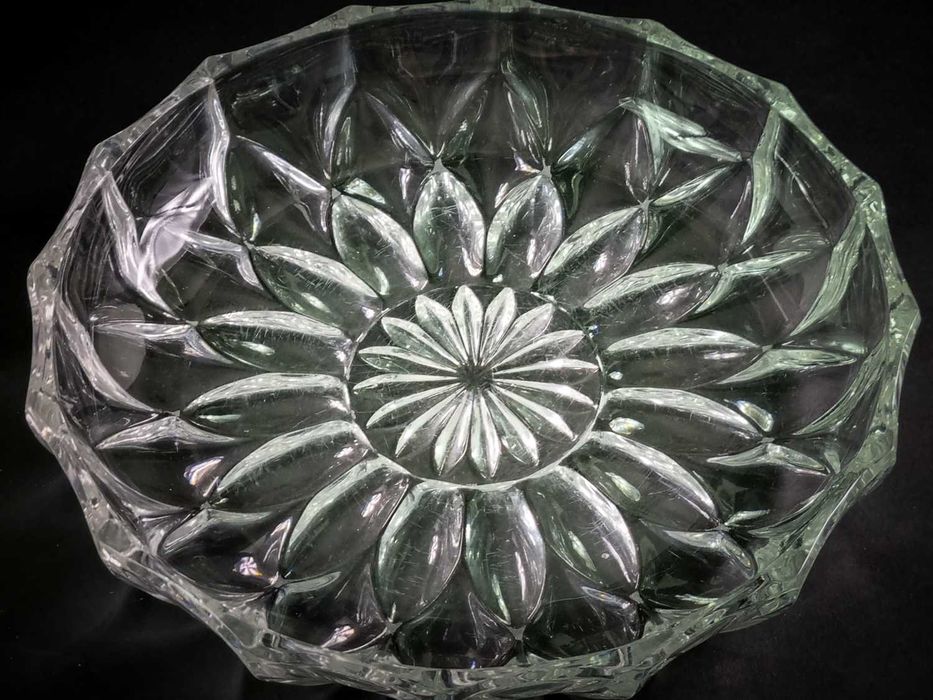 Patera kryształowa - Huta Szkła Zawiercie