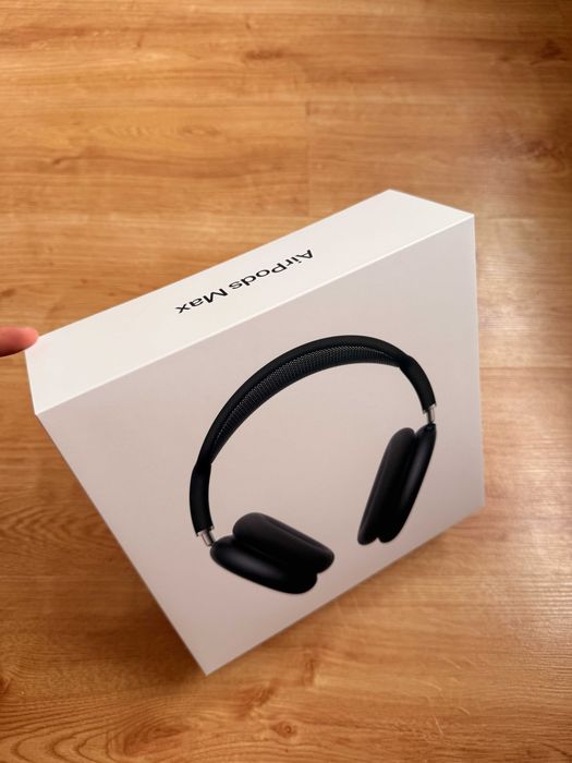 Słuchawki Bezprzewodowe Apple AirPods Max Czarne Space Gray ANC Bluetooth Nowe