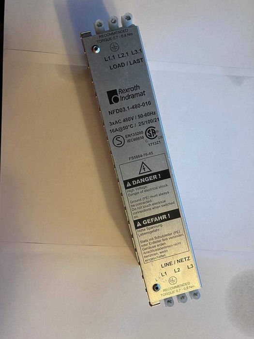 Сетевой фильтр Bosch Rexroth NFD03.1-480-016