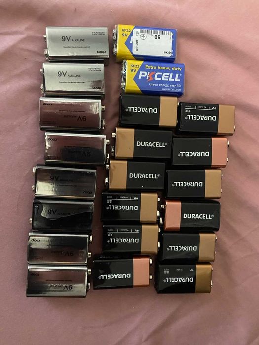 Батарейка Duracell Alkaline 9V 6LR61/MN1604 Лужна