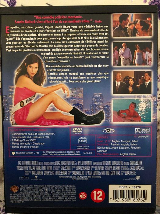 Miss Detective (Miss Congeniality) 2000 - Versão Snapper