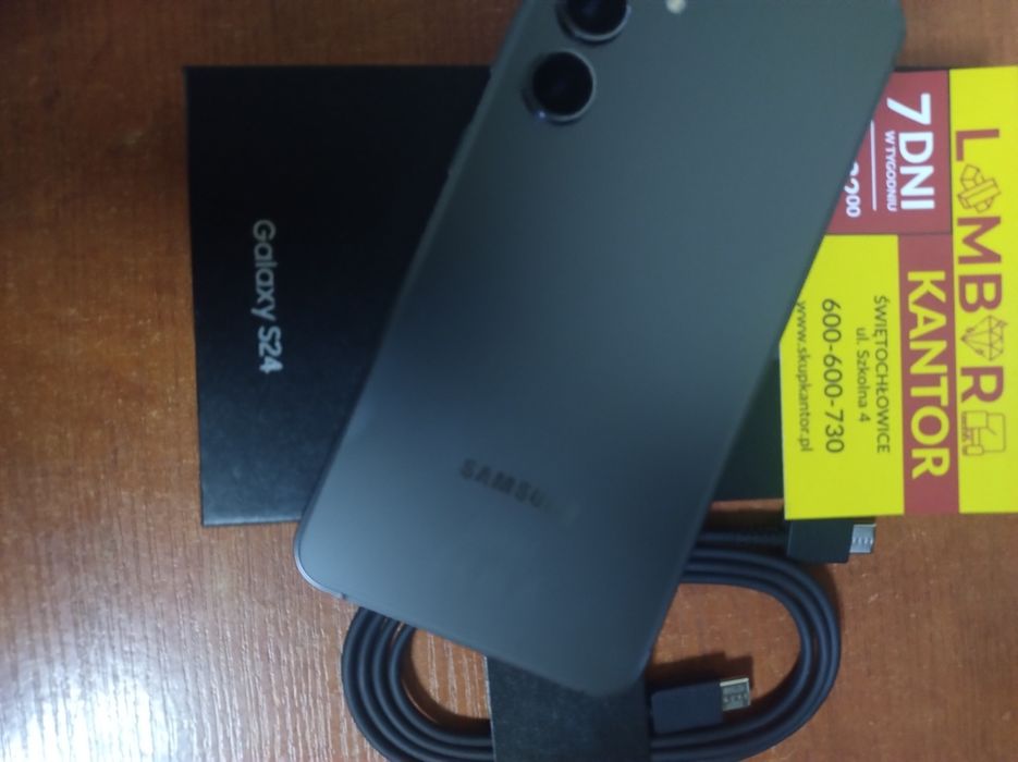 (3276/25)telefon Samsung Galaxy s24 8/128GB Jak nowy