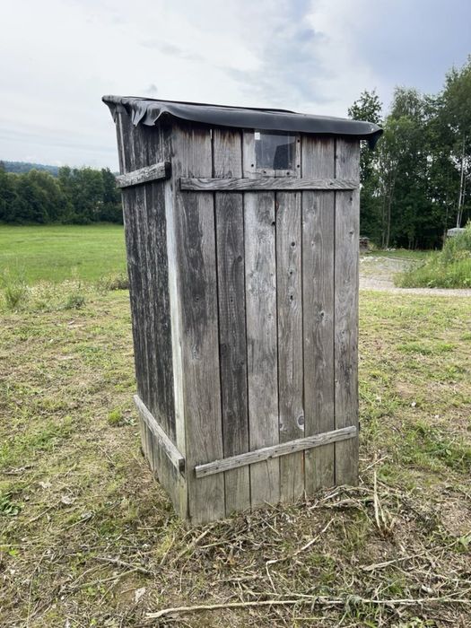 Wychodek toaleta wc na budowe