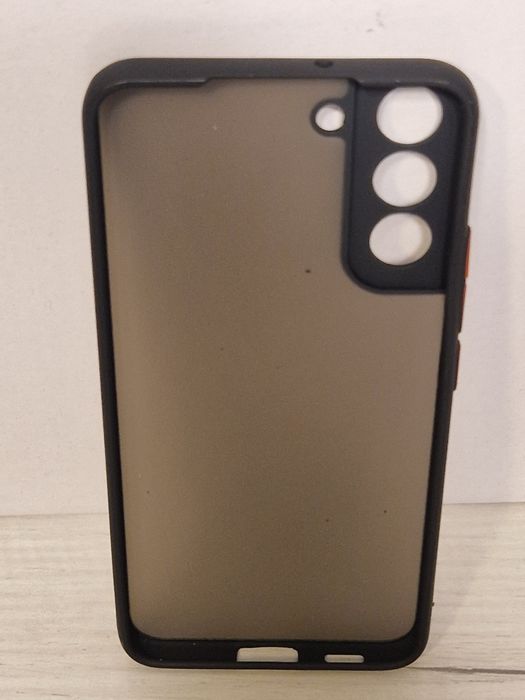 Vennus Color Button Bumper do Samsung Galaxy S22 Plus Czarny