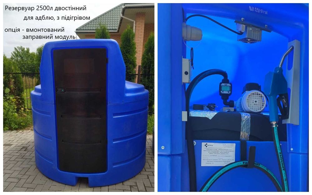 Для перекачки adblue АДБЛЮ Насос Лічильник Заправ модуль PIUSI Італія