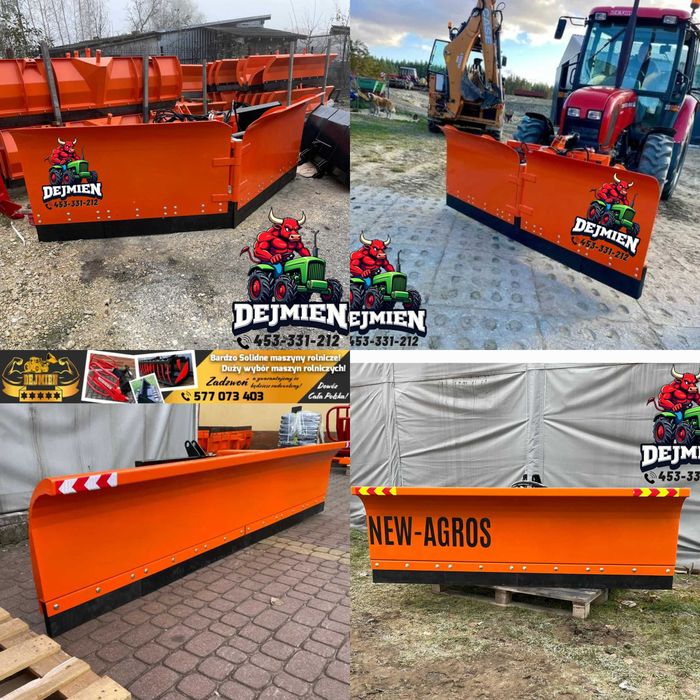 Pług do śniegu/*Spych/*TUZ/*TUR/PROSTY/*Strzałkowy/*OKAZJA//SOLIDNY!!