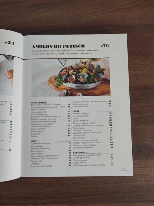 Livro "À mesa com o pingo doce"