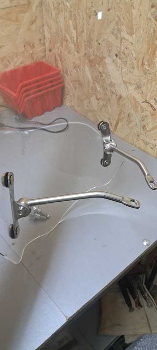 Мото ветровое стекло / ветровик (55см) универсальный