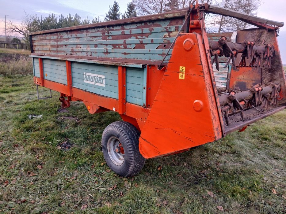 Rozrzutnik obornika 6t kemper