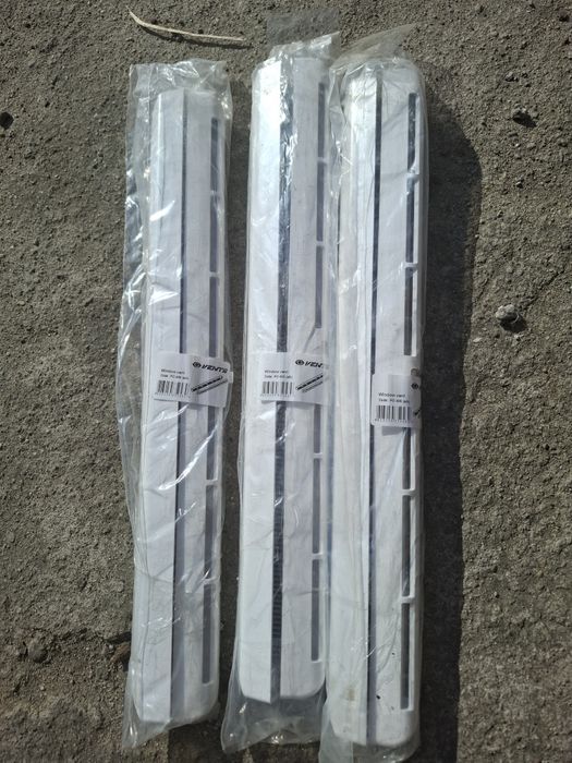 Komplet 3szt nawiewnika Nawiewnik nawietrzak okienny regulowany VENTS