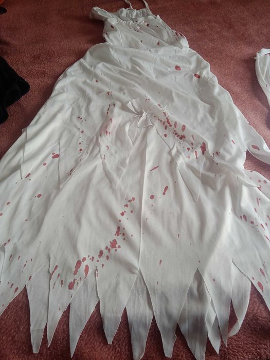 Haloween noiva zombie