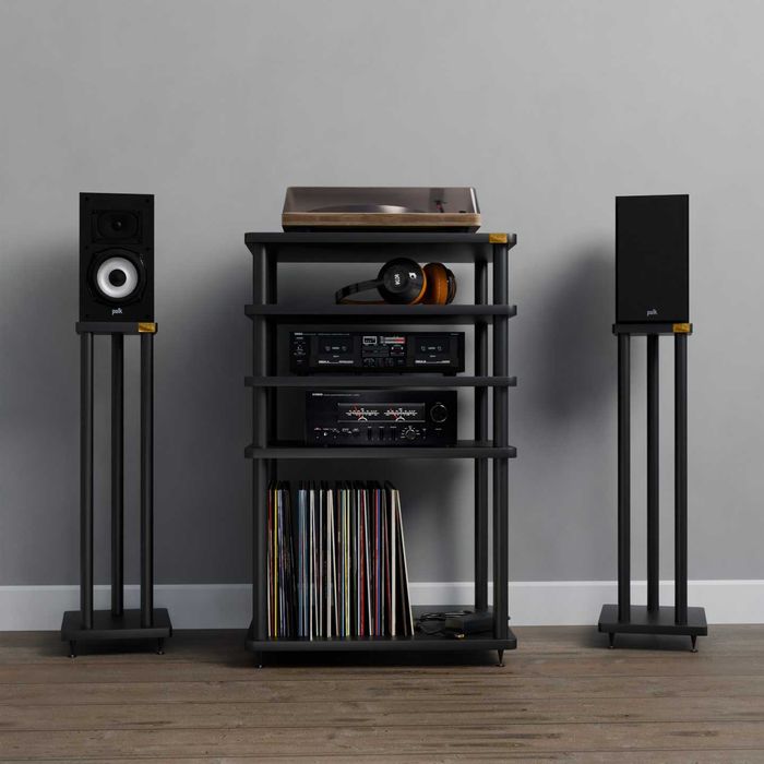 Regał hi-fi stojaki audio głośnikowe pod kolumny