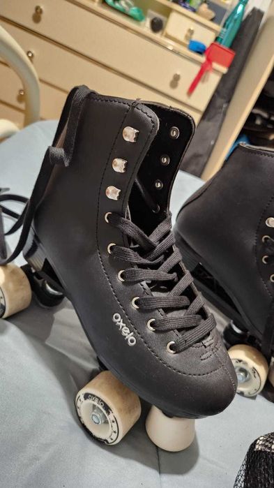 PATINS com kit usado apenas 2 vezes