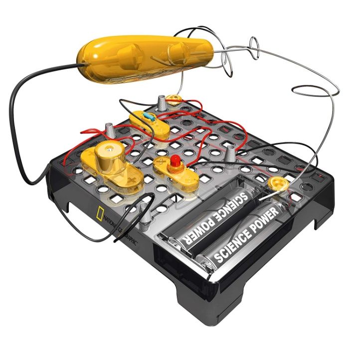 National Geographic "The Reflex Barrier and The Hot Wire" Building Set