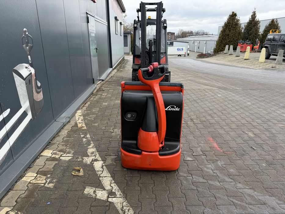 Paleciak elektryczny Linde T 16 na samochód wózek Linde 1600 kg