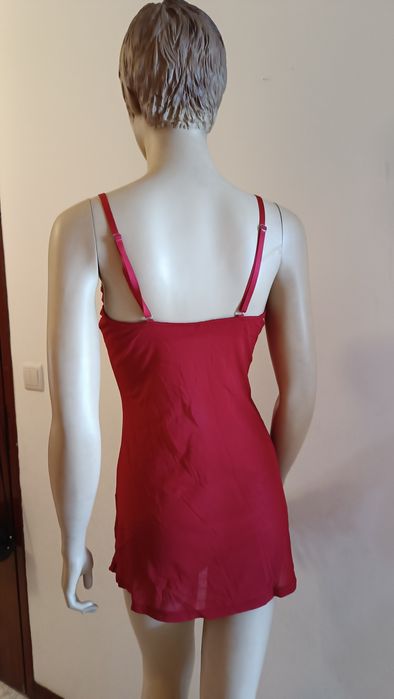 Camisa  Dormir Vermelha. Lingerie Nova. Tam. 80B