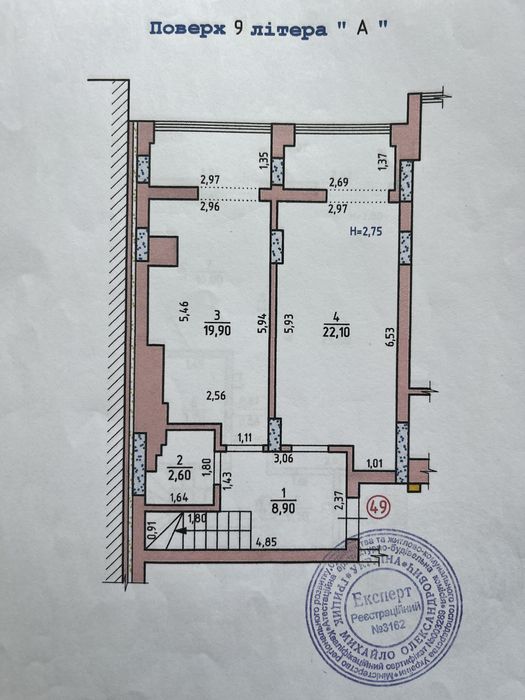 Пентхаус в Зданому будинку - вул. Рівненська - БК «РомТісБуд»