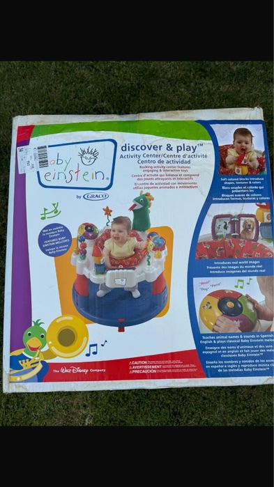 Saltador e centro de atividades Baby Einstein